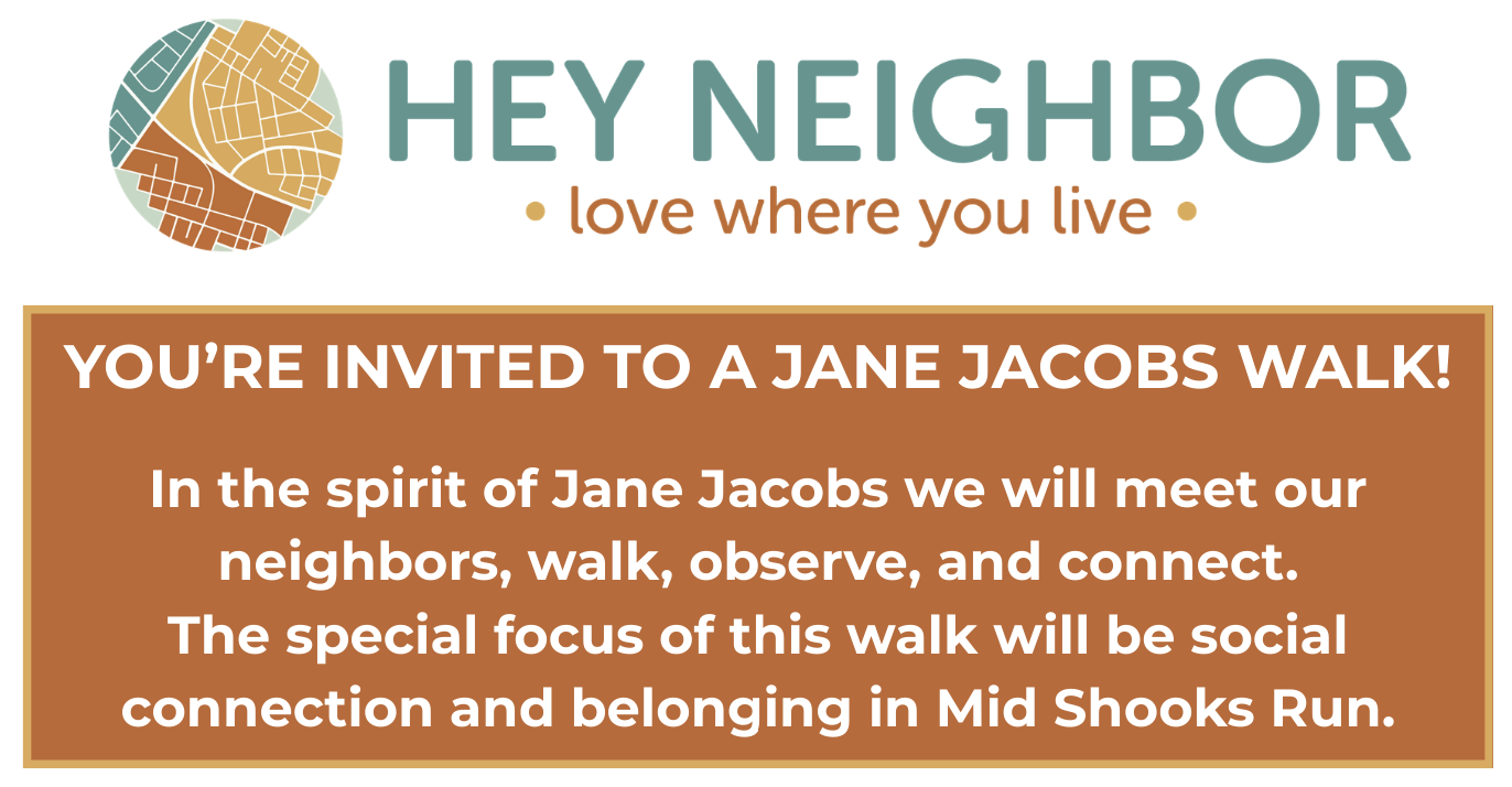 Event: Jane Jacobs Walk – March 21