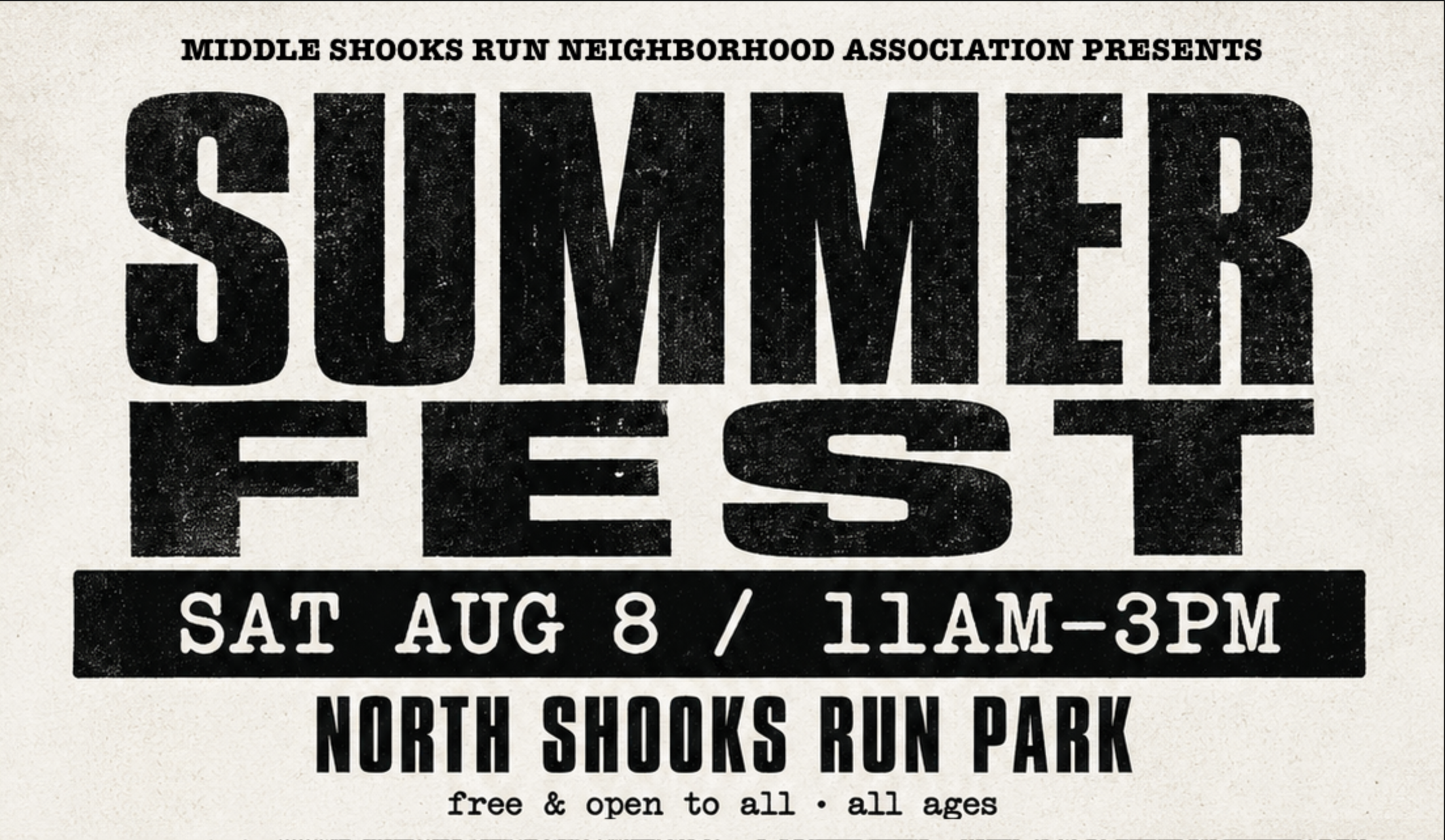 Summer Fest 2026: Gather Your Neighbors!